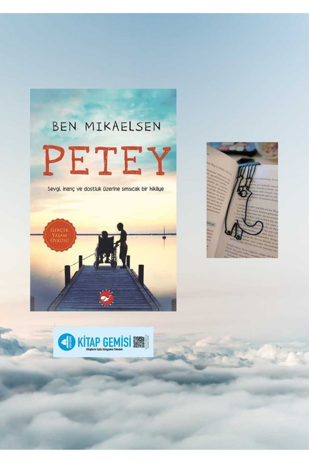 Petey- Ben Mikaelsen / Climbing Cat Figurine Bookmark with Gift