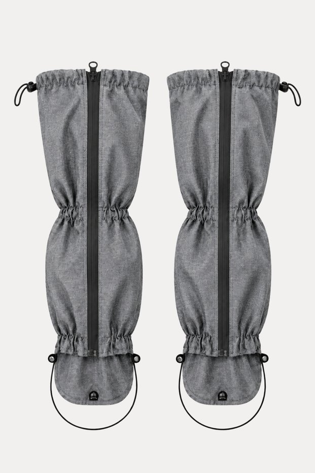 Waterproof Black Zippered Gaiters – Outdoor & Camping