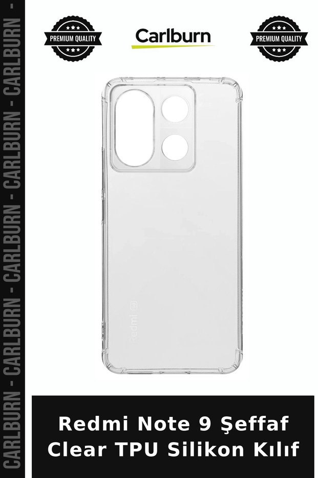 حافظة سيليكون شفافة من مادة TPU لهاتف Redmi Note 9، غطاء جهاز محمول، ملحق ذكي