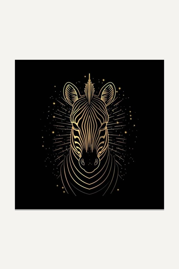 Vintage Zebra Temperli