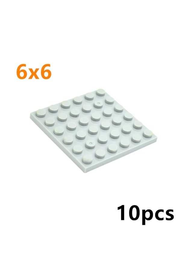 M light grey 10pcs 6x6 building block base small expansion board compatible with standard particle s