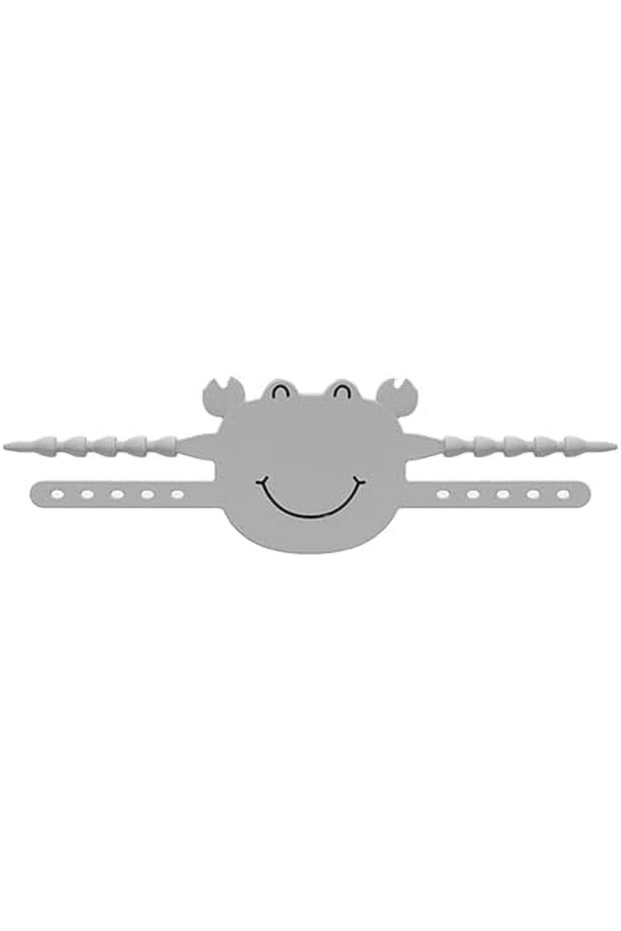Gray Crab Shaped Door Buffer Mute Lock Cover,Noise-Reducing Door Slam Preventer and Wall Protector