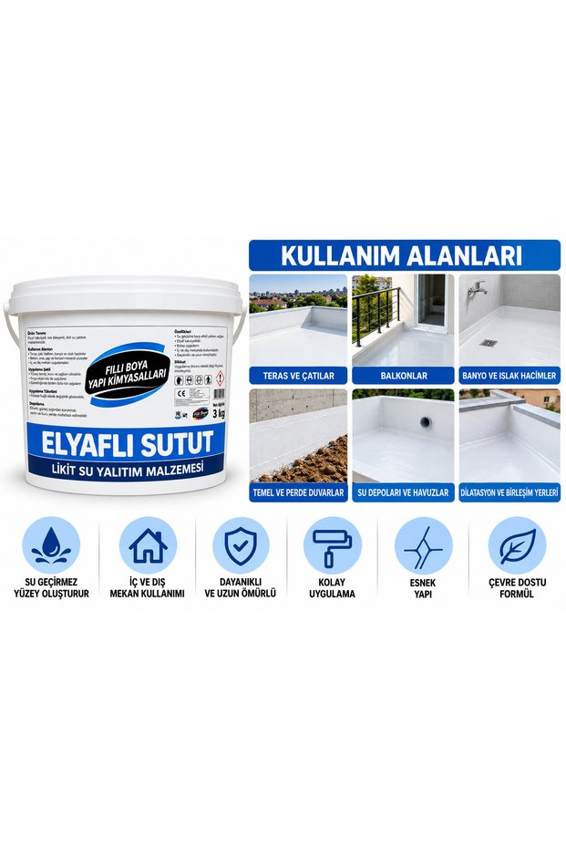 BOYA ELYAFLI SU TUT 20KG