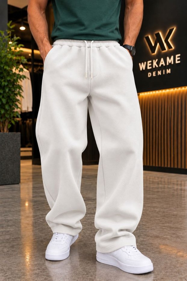 Baggy Men's 3 Thread Wide Leg Seasonal Tracksuit