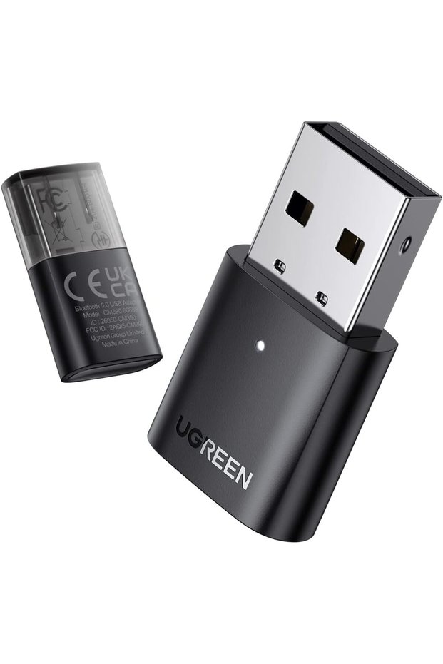 محول بلوتوث 5.4 يو إس بي لأجهزة الكمبيوتر التي تعمل بنظام ويندوز، أسود اللون