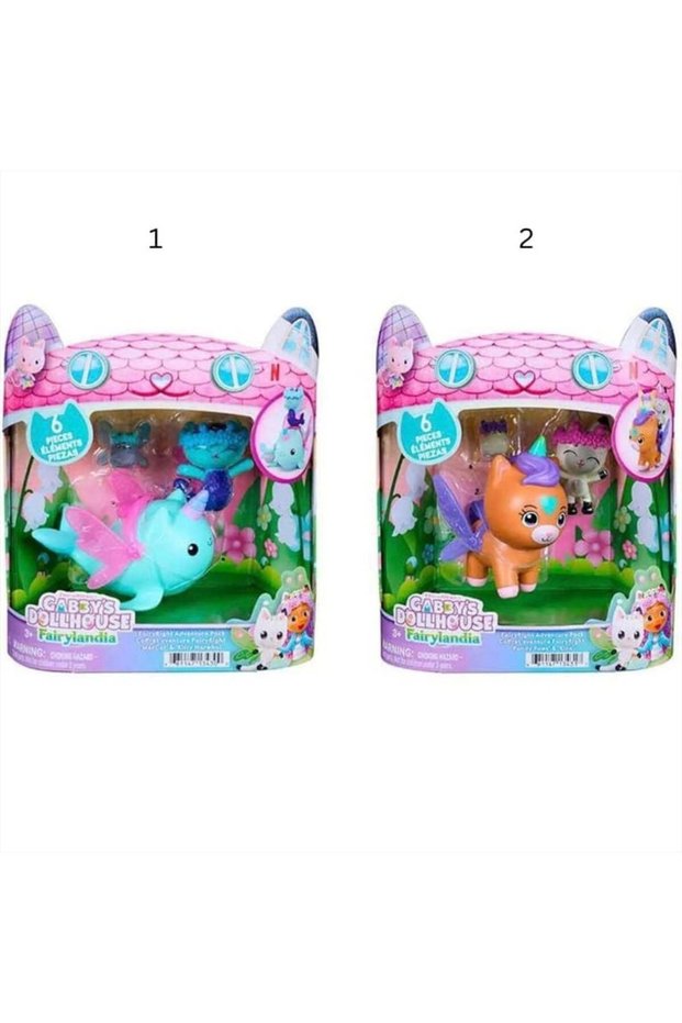 Gabby’s Dollhouse Fairylandia Fairyflight Adventure Assorted Pack, 1 Piece
