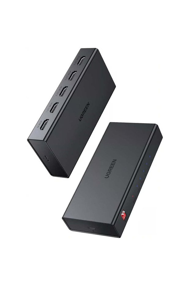 موزع إشارة HDMI 2.0، مدخل واحد إلى 4 مخارج، بدقة 4K وتردد 60 هرتز
