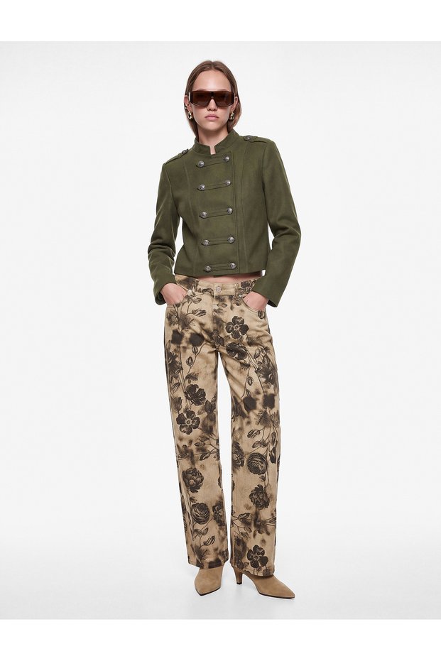 Cotton Printed Low Waist Comfortable Fit Floral Baggy Pants