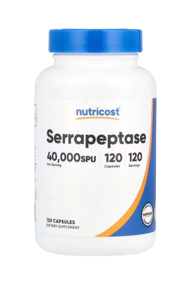 Serrapeptase 40,000 Spu 120 Capsules