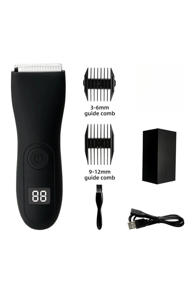 P93316-Box Mens Body Hair Trimmer for Men Balls Women Lady Shaver Hair Removal Bikini Trimmer Groin