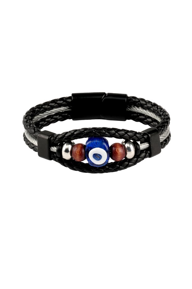 100% Leather Men's Bracelet