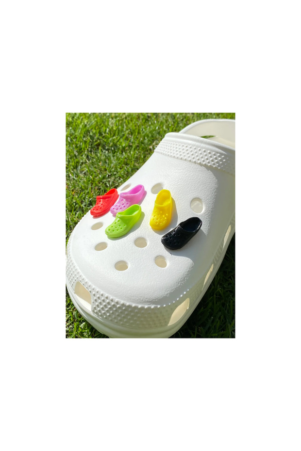 Set of 5 Mini Slipper Figures – Miniature Shoes and Decorative Ornaments
