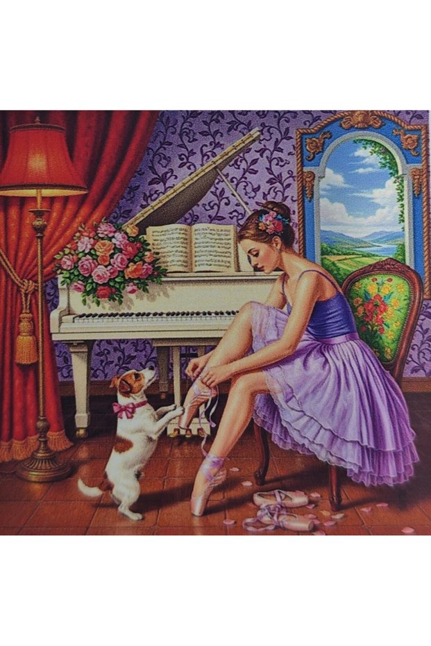 Diamond Painting Beaded Tapestry Mosaic Puzzle Crystal Stone Board 30X30 Kit Full Set