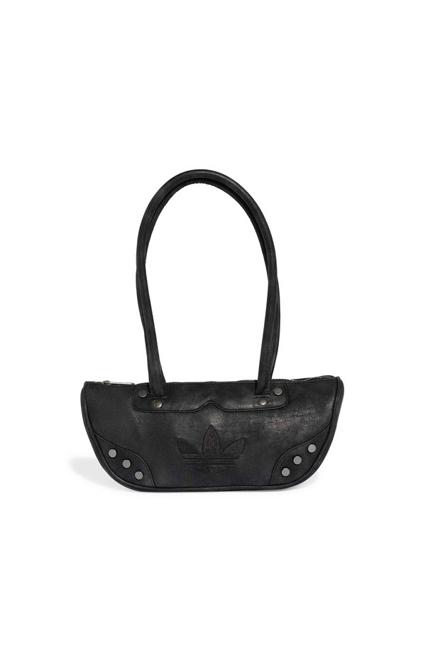 Bowling Women's Shoulder Bag (Width: 30 Cm, Height: 13 cm) Black.