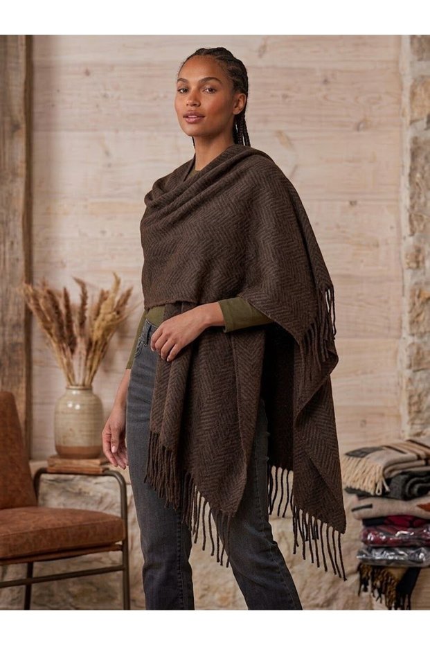 Premium Patterned Scarf Soft Textured Shoulder Shawl