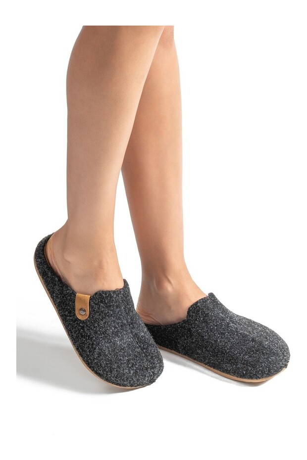 Teina Women'S, Waiter Size House Slippers Black 36/40