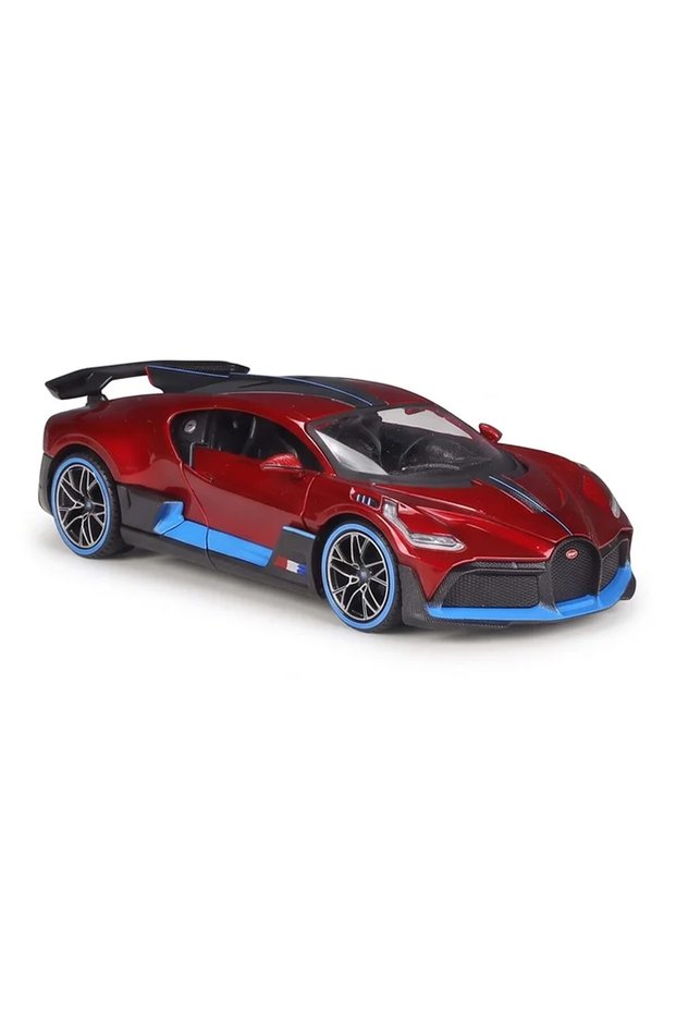 1:24 Bugatti Sports Red Car with Sound and Light 20cm. | 3+ Years Old | 1 Piece | Fine Motor Skill