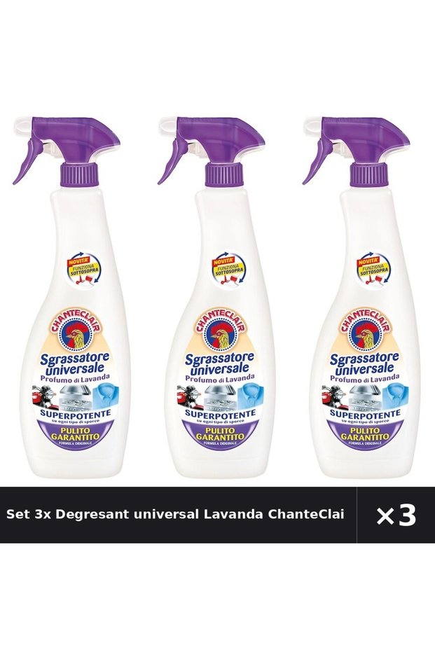 Set 3x Degresant universal Lavanda ChanteClair, 600 ml