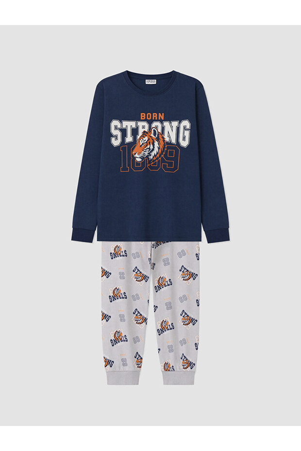 Esvab • Modern & Distinctive Printed Boys' Pajama Set