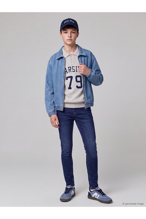 Quality Parts from Çelebi Store Super Skinny Boys' Jean Pants