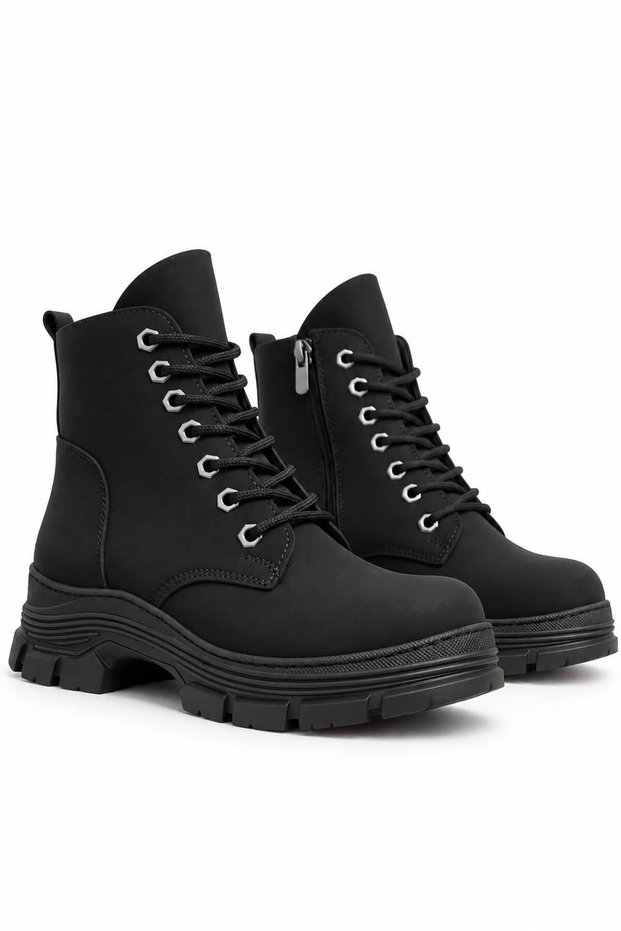 Black Women's Boots, Waterproof Boots, Non-Slip Soles, Winter Boots
