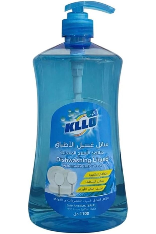 سائل غسيل الأطباق كلونكس مع أملاح معدنية 1100 مل