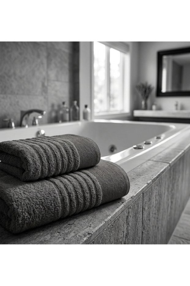 Sorrento Series 2-Piece Bath and Hand Towel Set (50X90 cm & 70X140 cm)
