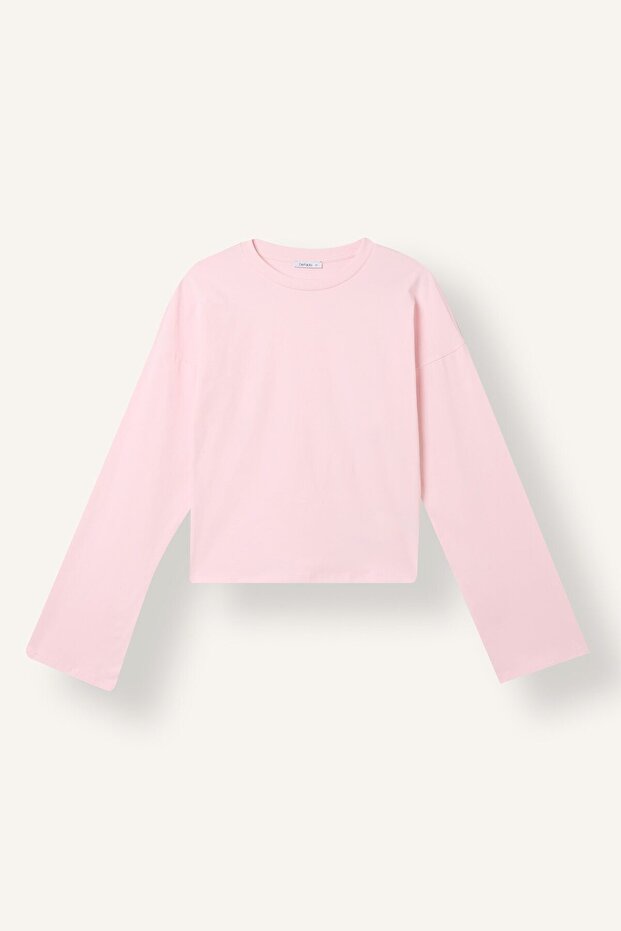 Slim Fit Crew Neck Long Sleeve Basic T-Shirt I9296Ax26Au