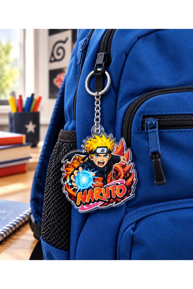Owl Bag Naruto One Patterned Acrylic Keychain Bag Ornament