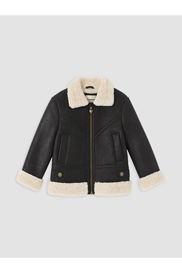 Esvab • Modern & Distinctive Fur Collared Girls' Coat
