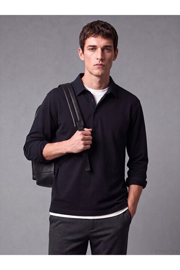 Quality Parts from Çelebi Store Devrik Roba Collar Men's Sweatshirt