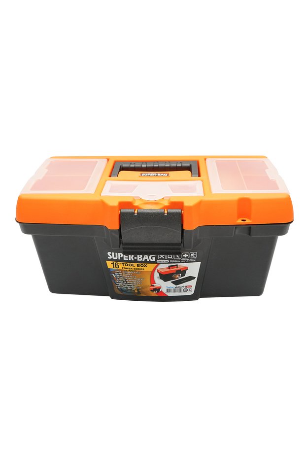 Plastic tool box 215x400x180mm
