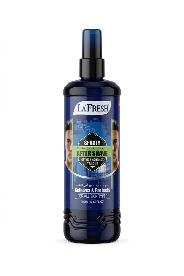 LA’FRESH Sporty After Shave Spray (400ml / 13.52 FL OZ)
