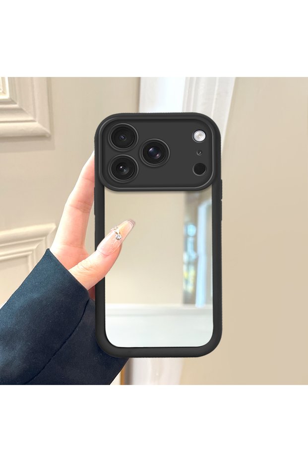حافظة هاتف متوافقة مع iPhone 18 Pro، حافظة سيليكون عاكسة مضادة للسقوط