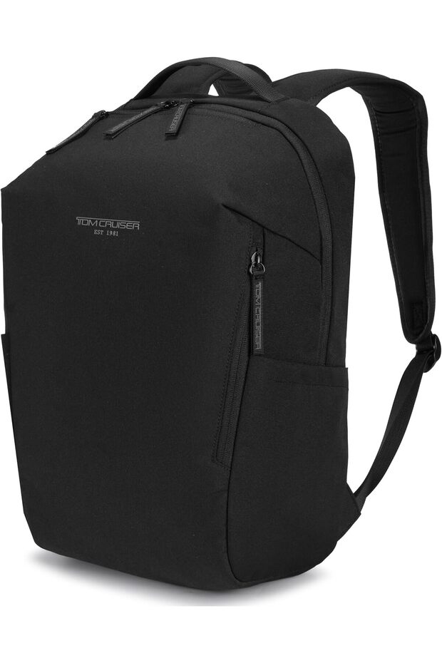 Classic Laptop Backpack for 15.6-Inch Laptop, Recycled Polyester Lightweight Commuter & Travel Backpack with Water-Repellent Finish, Multiple Pockets
