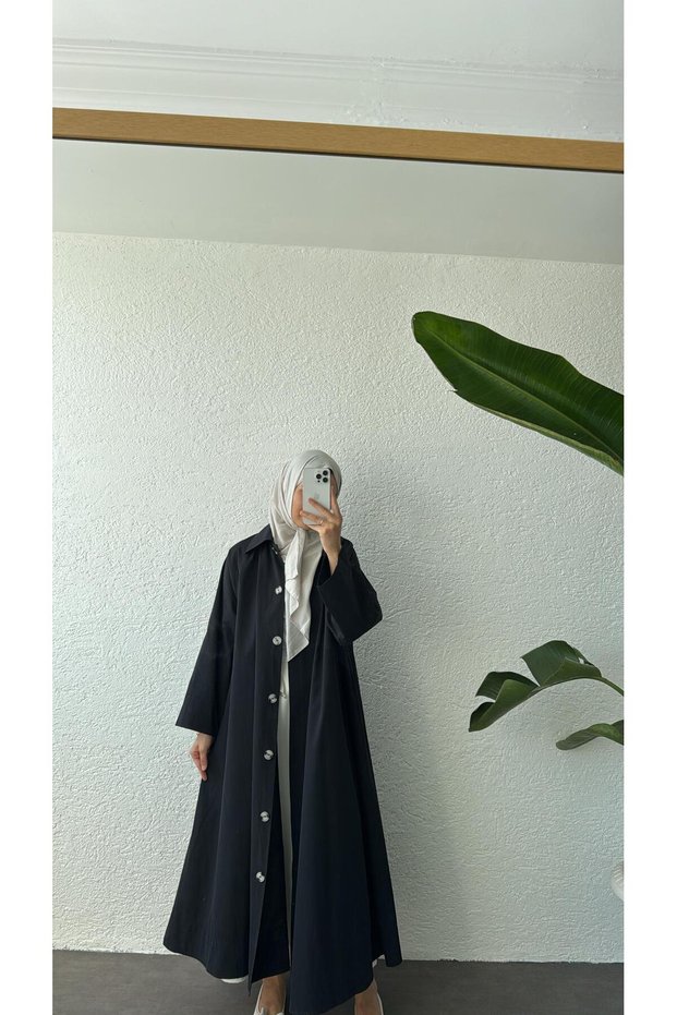 Nua Astarli Trench Coat - Black