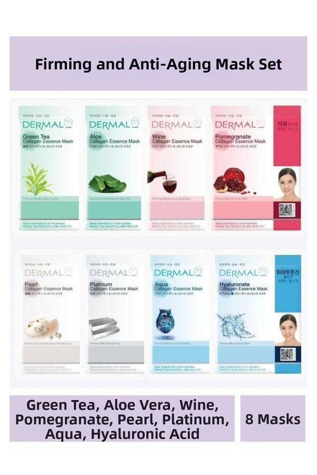 Soothing and Anti-Aging Collagen Mask Set 23Gr X 8Pcs