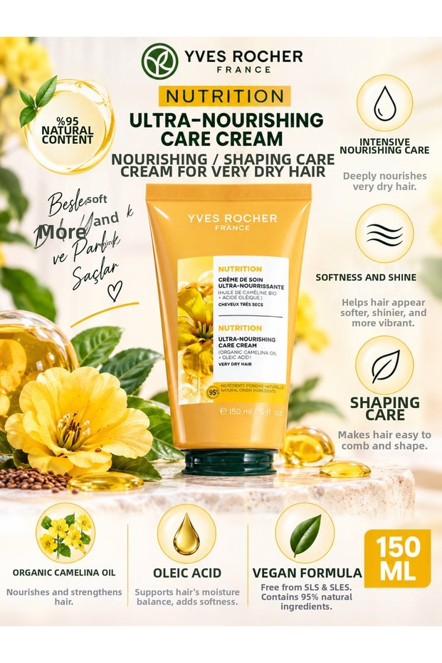 Nutrition Ultra Nourishing 150 ml – Nourishing and Styling Conditioner