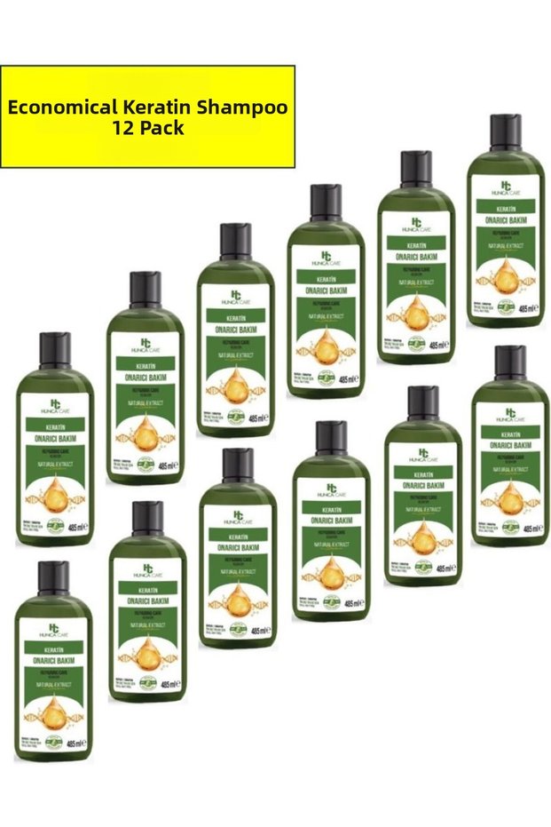 Keratin Anti-Hair Loss Shampoo 485 ml Pack of 12