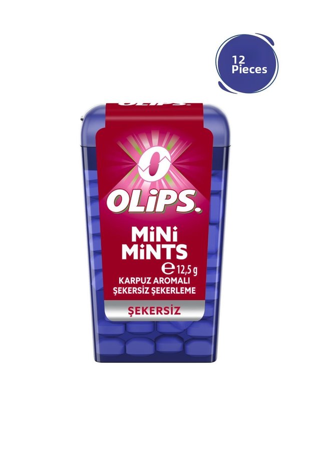 Mini Mints Watermelon Flavored Sugar Free Candy 12.5g - 12 Pcs