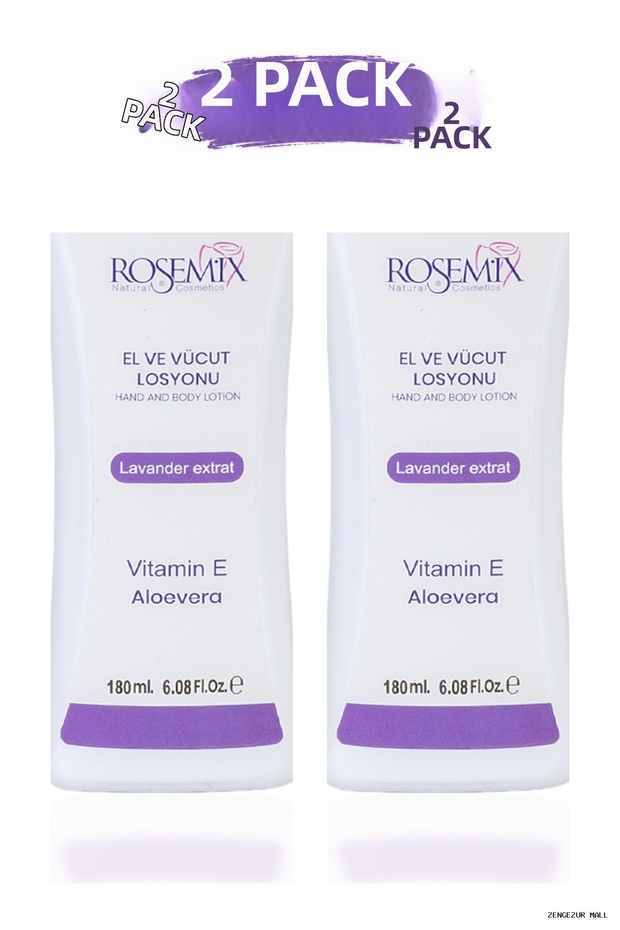 Zngzrmll Mix - Alovera Viin-E Hand and Body Lotion with Lavender Extract - Set of 2 (154100) Product