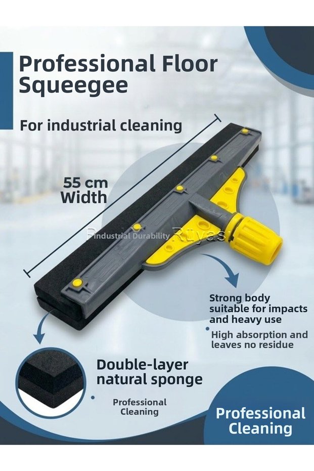 Industrial 55cm Cargo Trolley for Hospitals, Schools, Workplaces, Large Surfaces, 55cm Cargo Puller