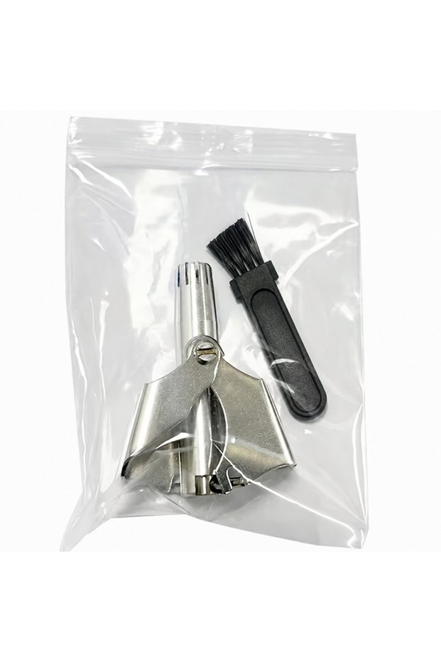 1 pcs opp Nose Hair Ear Trimmer For Men Stainless Steel Manual Washable Portable Tondeuse Nez Hair R