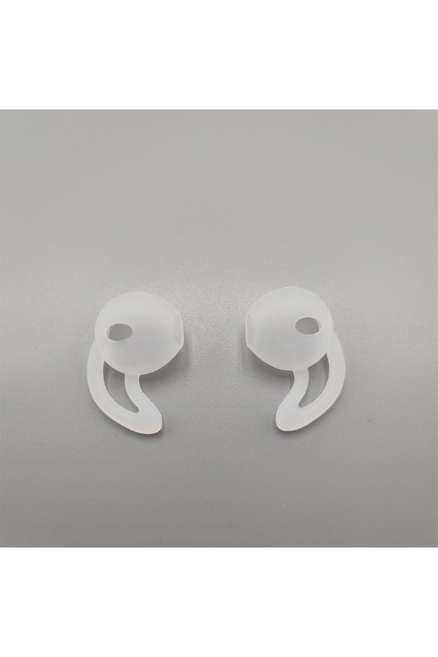 1 pair Transparent In-Ear Soft Silicone Eartips Case Cover for Apple Airpods Protective Ear Pads Ear