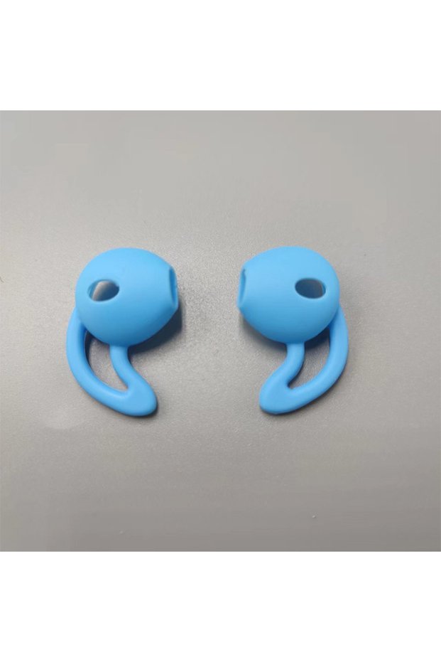 3 pair Blue In-Ear Soft Silicone Eartips Case Cover for Apple Airpods Protective Ear Pads Earphone C