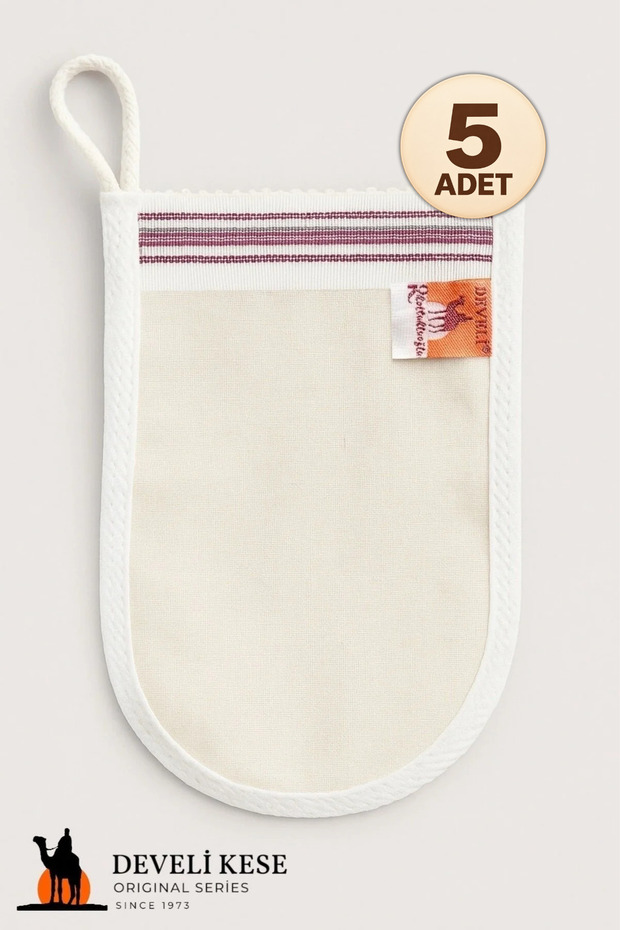 1973 (5 Pieces) Medium Hard Bathing Hammam Washcloth