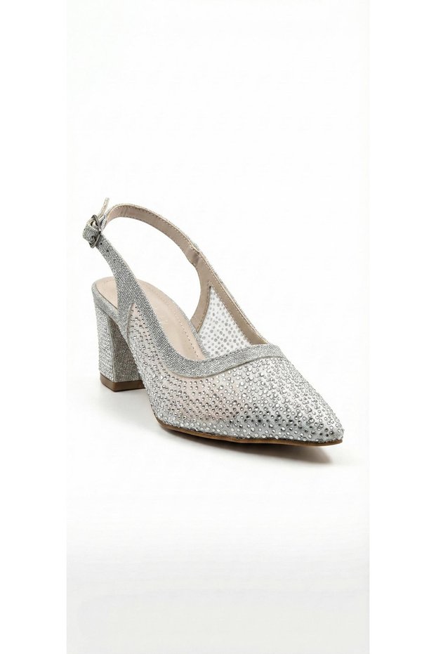 Silver stone women's high heeled shoe 659.4030