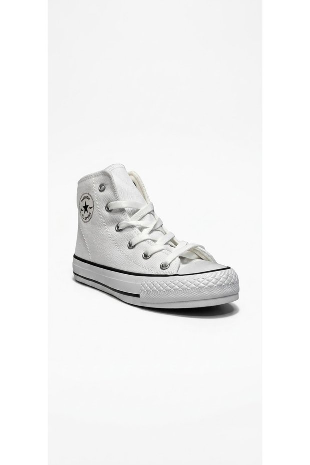 White Boys' Sports Shoes 457.K-1214
