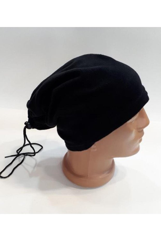 Men's Fleece Neck Collar - Beret Hat