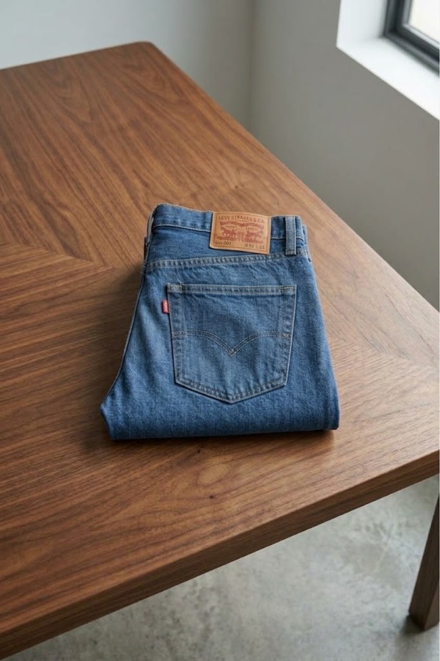 501 Original Fit Premium Denim Men's Classic Jeans--3306